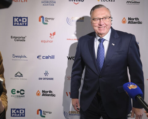 Photo of Newfoundland and Labrador Premier Tony Wakeham by Greg Locke