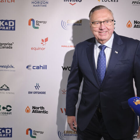 Photo of Newfoundland and Labrador Premier Tony Wakeham by Greg Locke